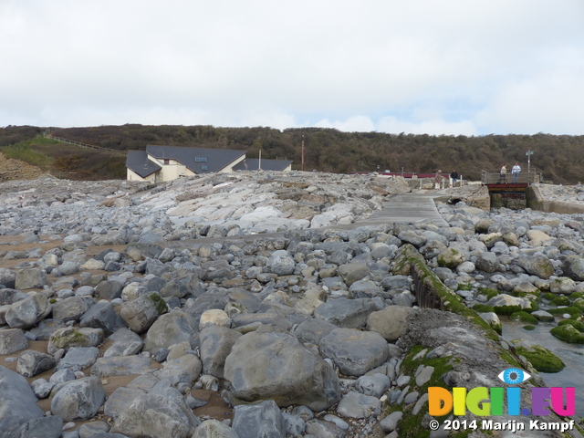 FZ004587 New slipway at Llantwit Major beach